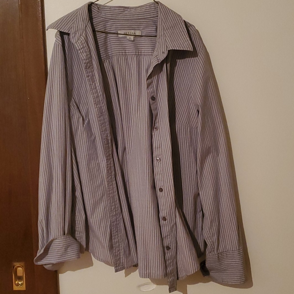 Button top for a business attire